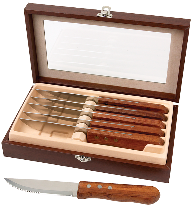 Niagara Cutlery™ Rosewood 6-Piece Steak Knife Set 6