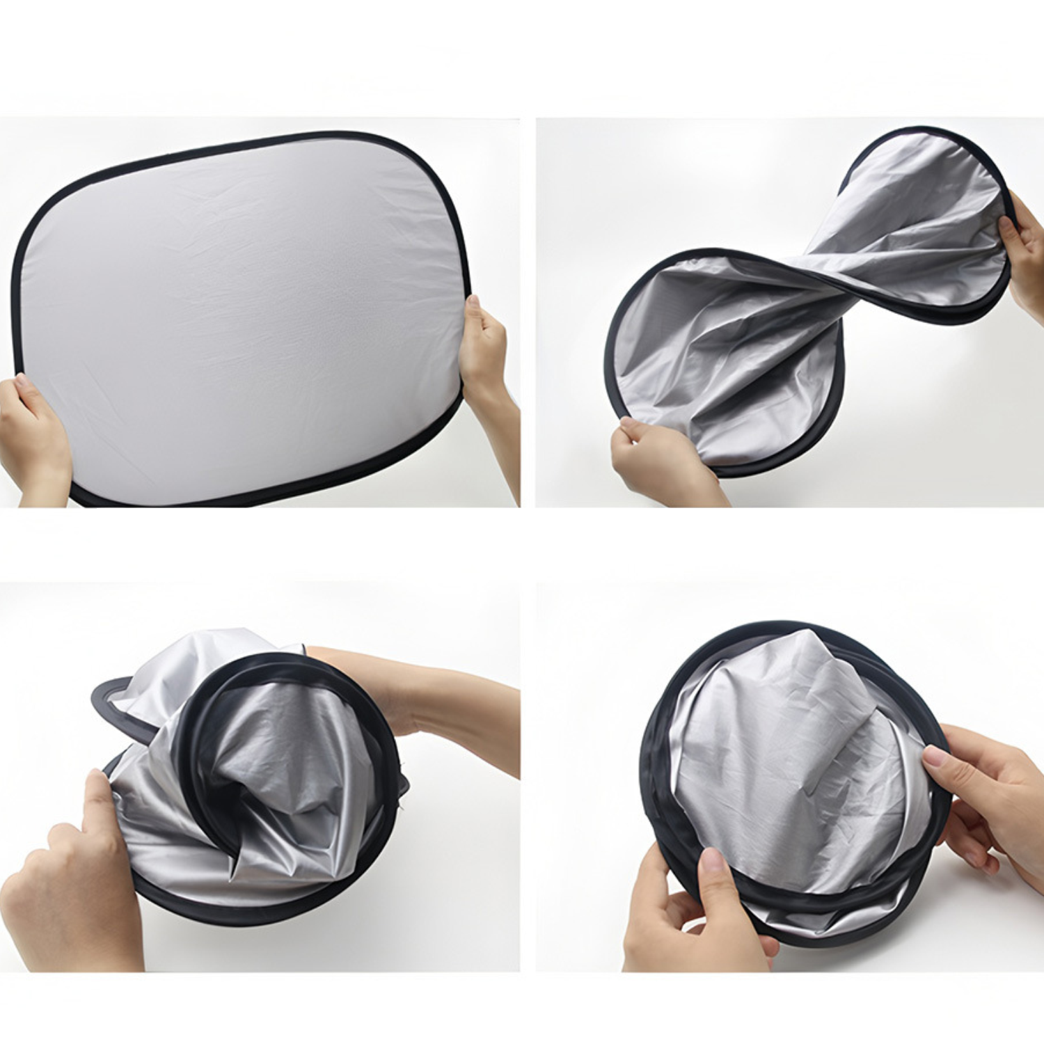 Foldable Square UV Protection Car Front Sun Shade 5