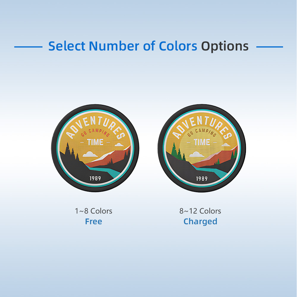 1" Custom Woven Patches 1