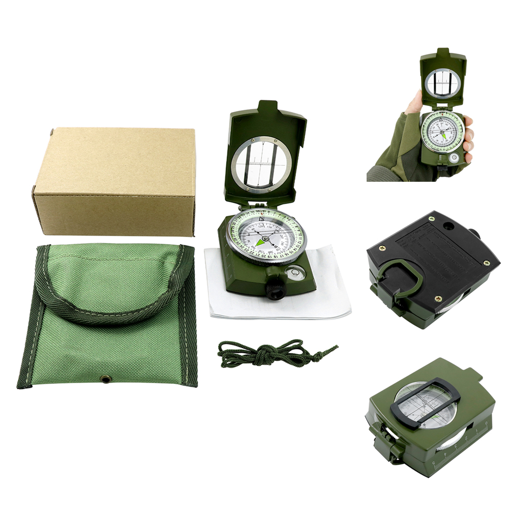 Versatile Military Green Compass