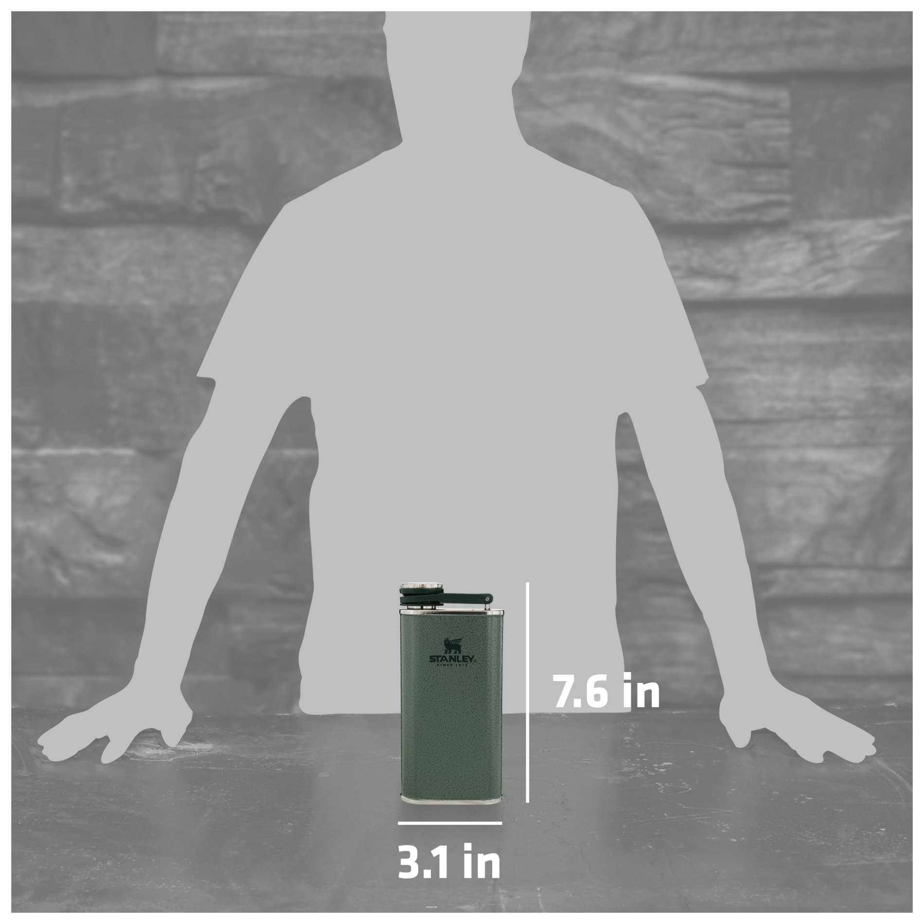 Easy Fill Wide Mouth Flask 8oz