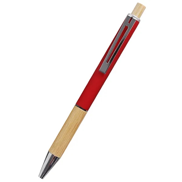 Click-action Bamboo Pen 5