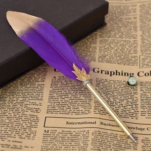 Pure Color Feather Pen 18