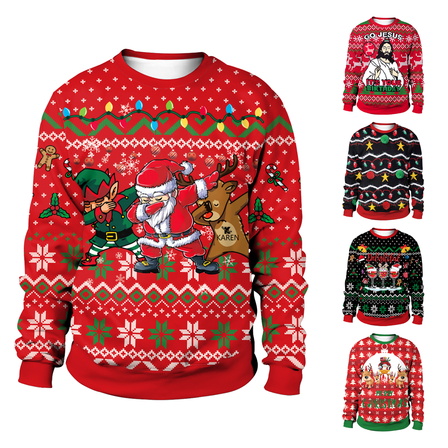Unisex's Christmas Sweater 2