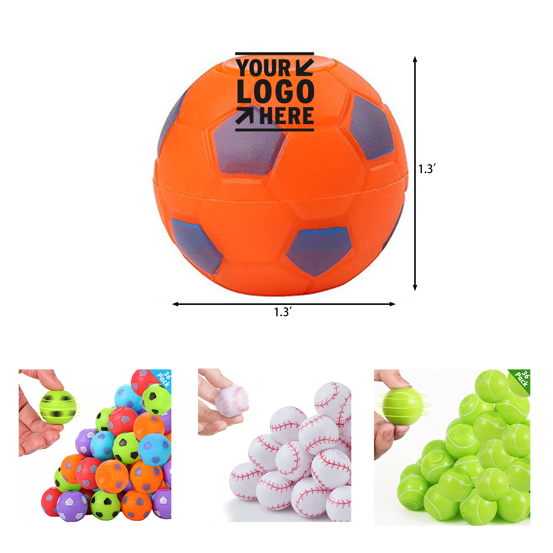 Soccer Fidget Spinners 2