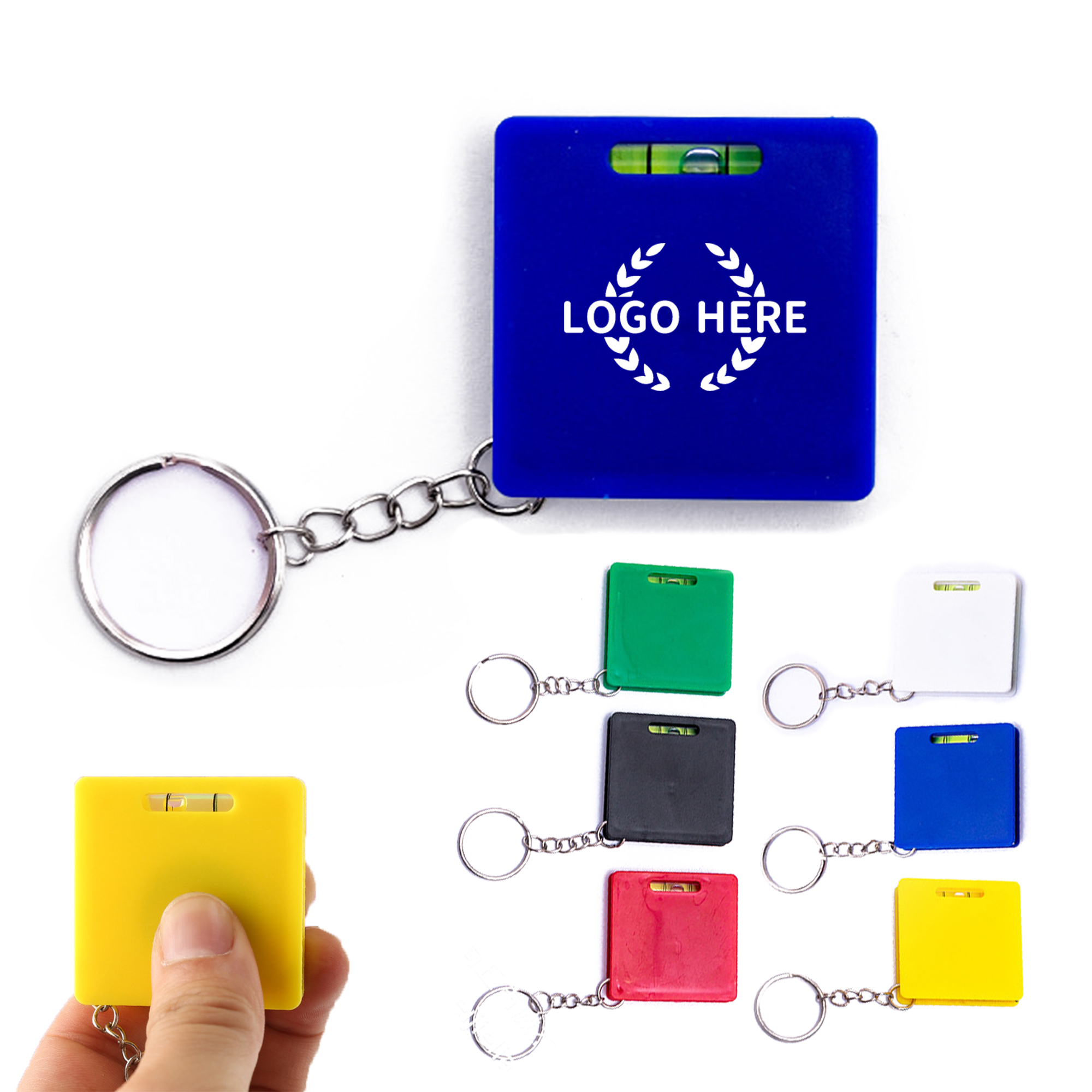 Mini Level Tape Measure Keychain 2