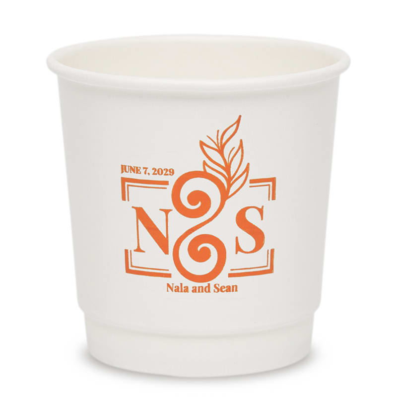 Custom 4 Oz. Double Wall Paper Hot Cups 14