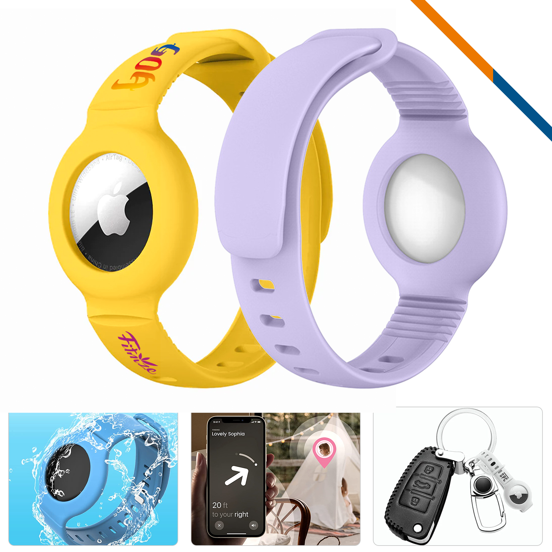 Otiia AirTag Compatible Wristband 14