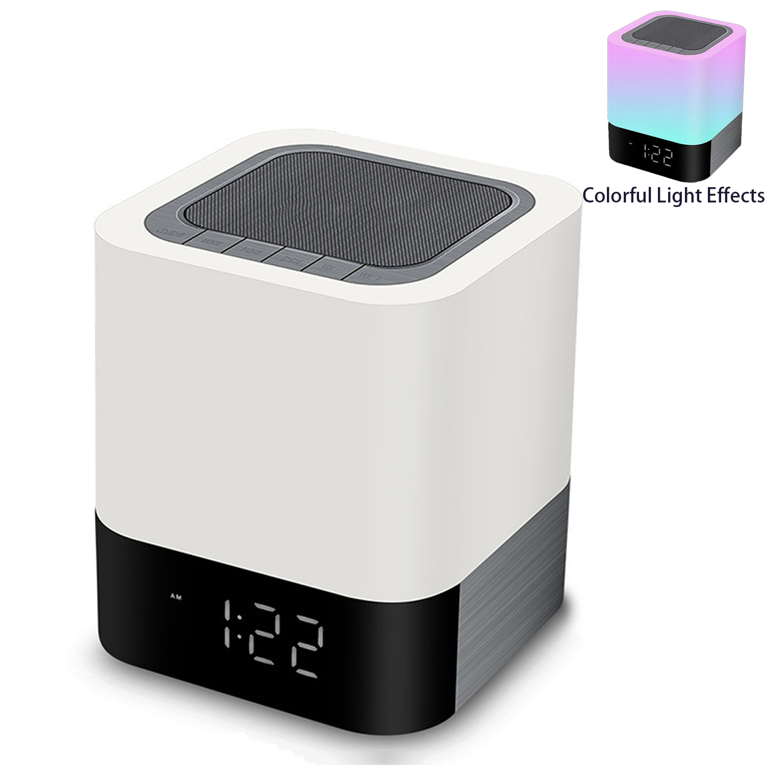 LED Colorful Wireless Bluetooth Speaker 5