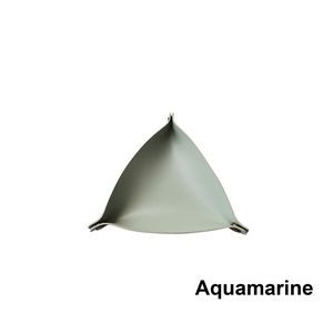 Large Triangular PU Leather Foldable Holder With Metal Clasps 9