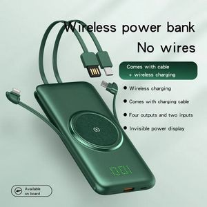 10000Mah 15W Wireless Powerbank Fast Charger With Cable 3