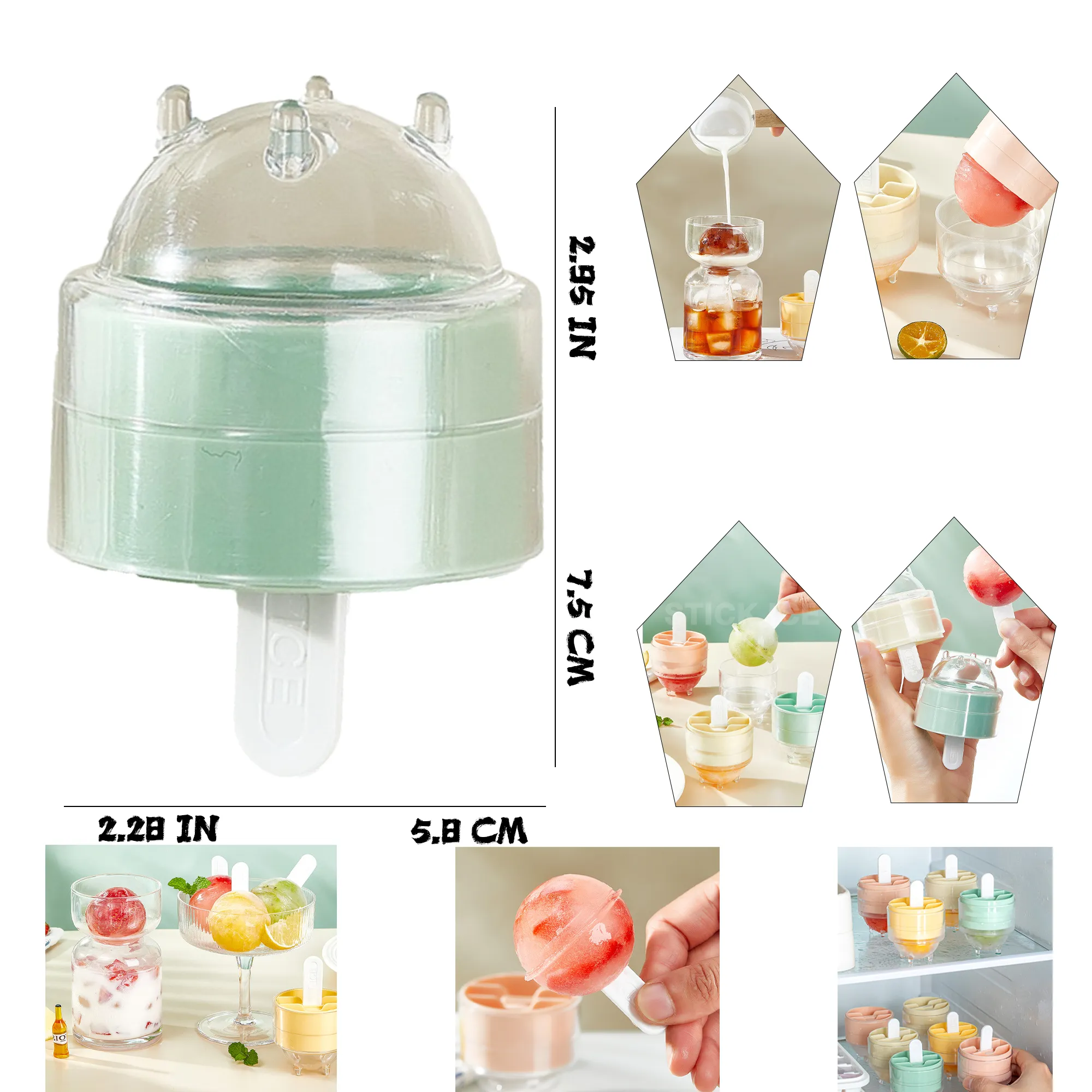 Lollipop Ice Pop Mold 2