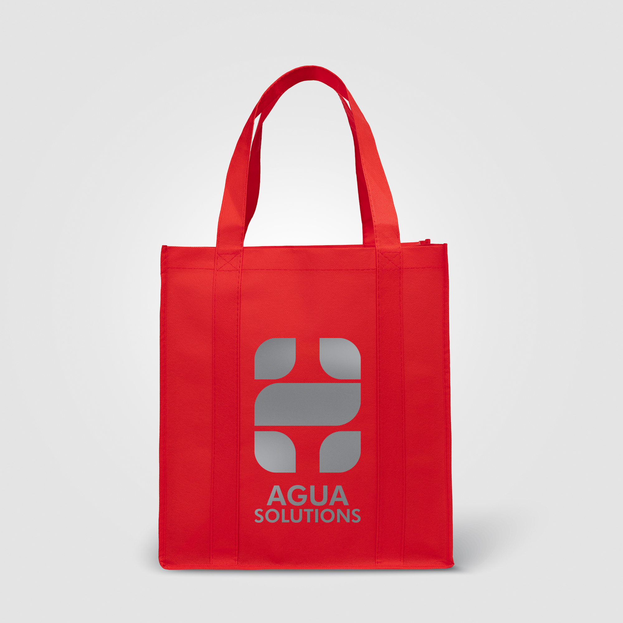 North Park - Non-Woven Shopping Tote Bag - Metallic imprint 21