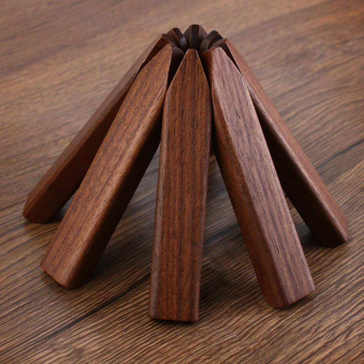 Walnut Wood Coster Pad 7
