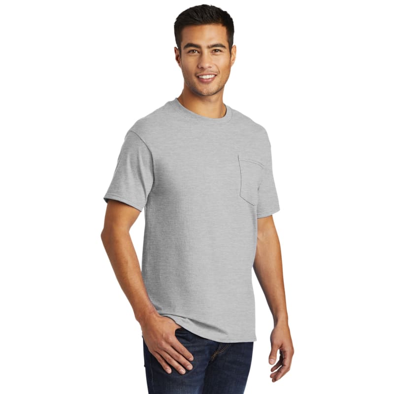 Port & Company - Tall Essential Pocket Tee. 22