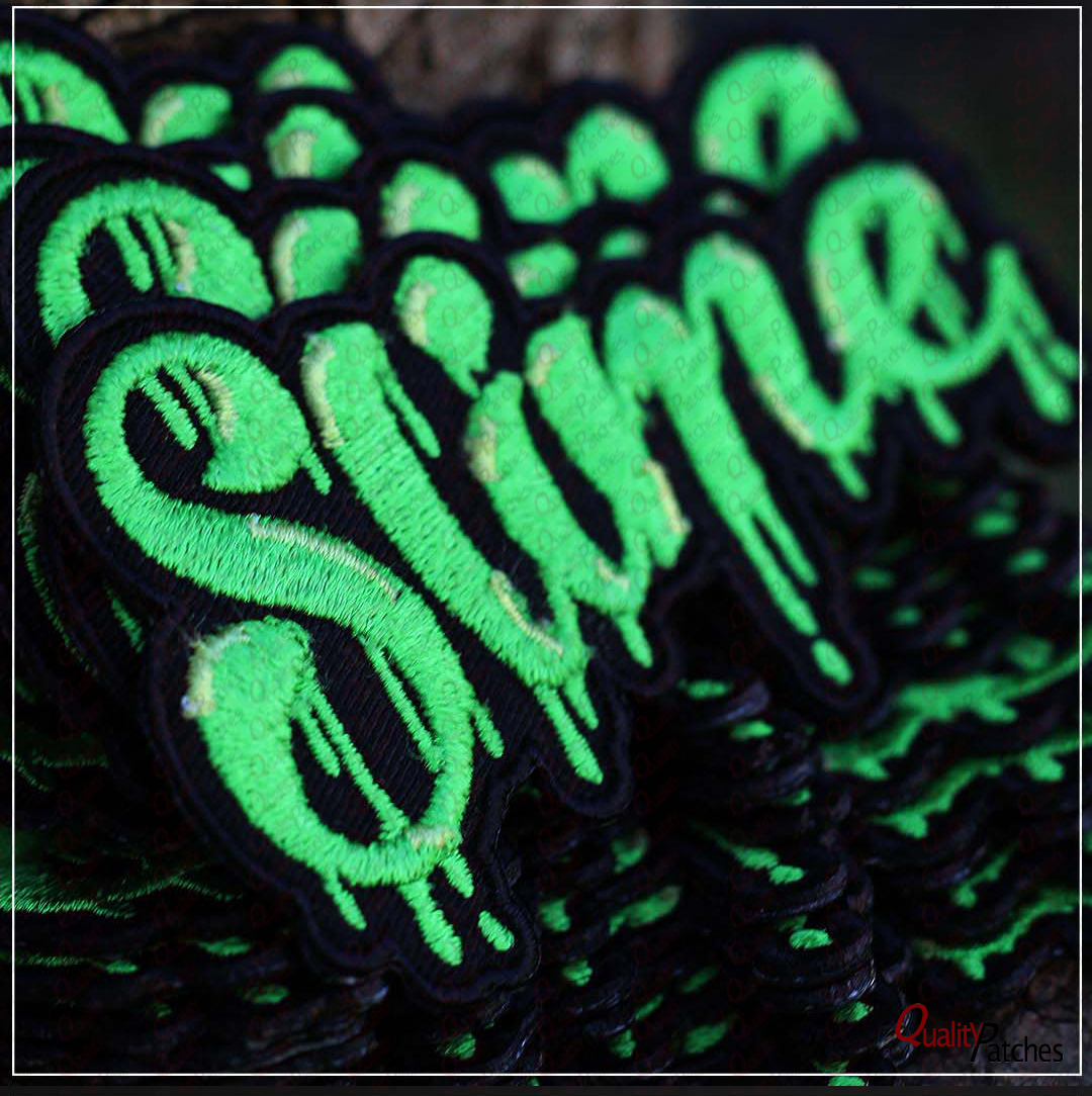 Custom Die Cut Embroidered Patches 55