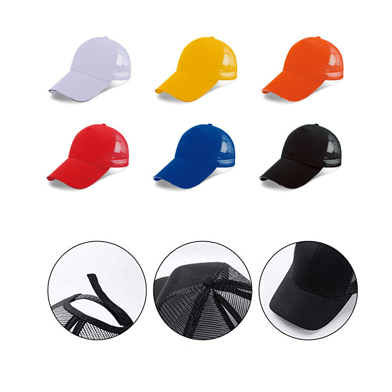 100% Cotton Mesh Baseball Caps 1