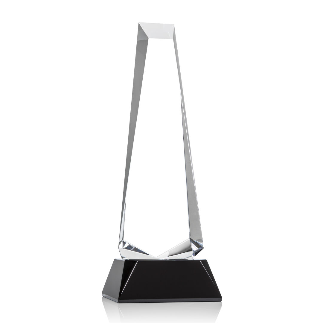Rustern Obelisk VividPrint™ Award on Base - Black 9