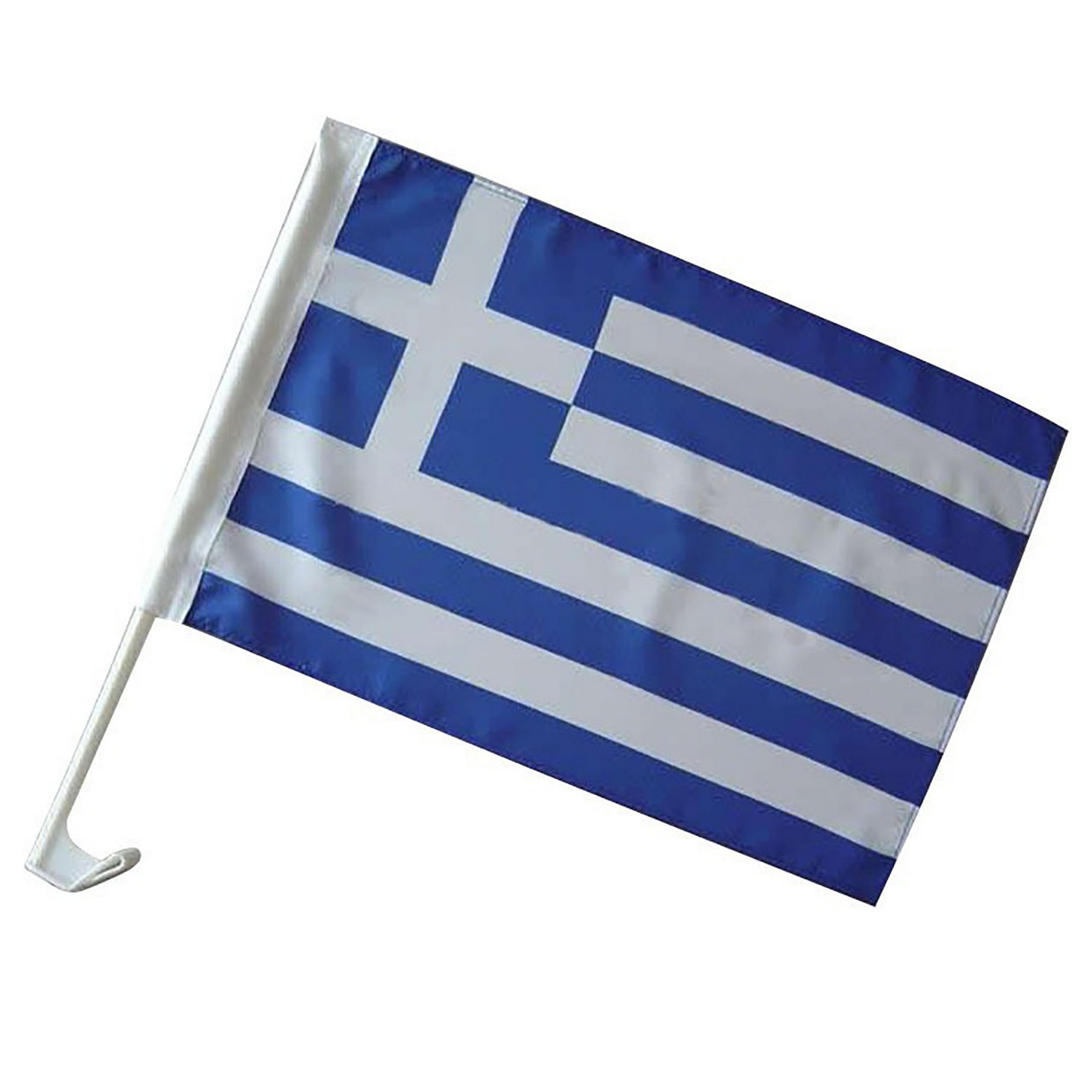 Customizable 18" X 12" Car Window Flag Clip 2
