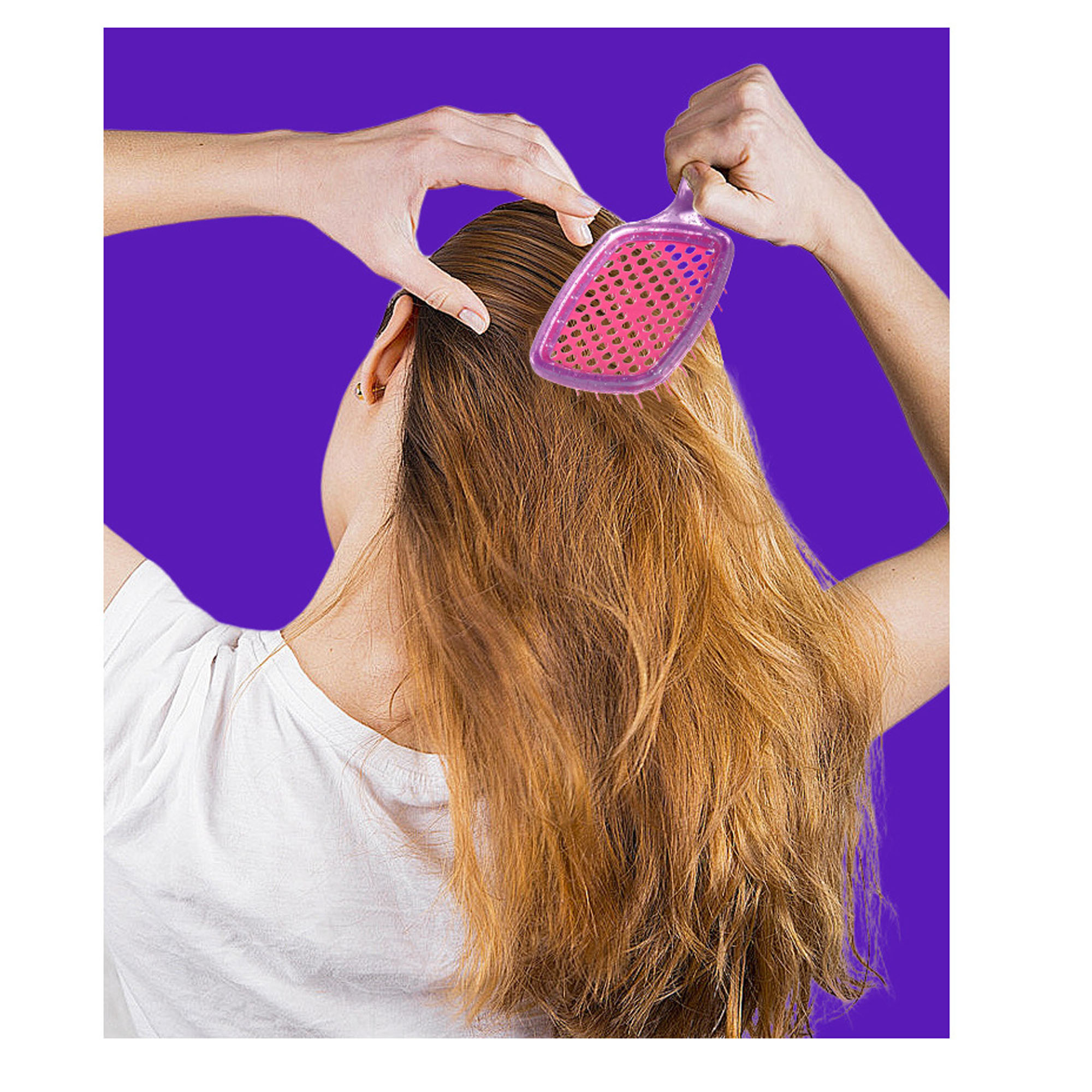 Ps Hollow Ventilation Hair Comb ?C Gentle And Effective Scalp Massage 3