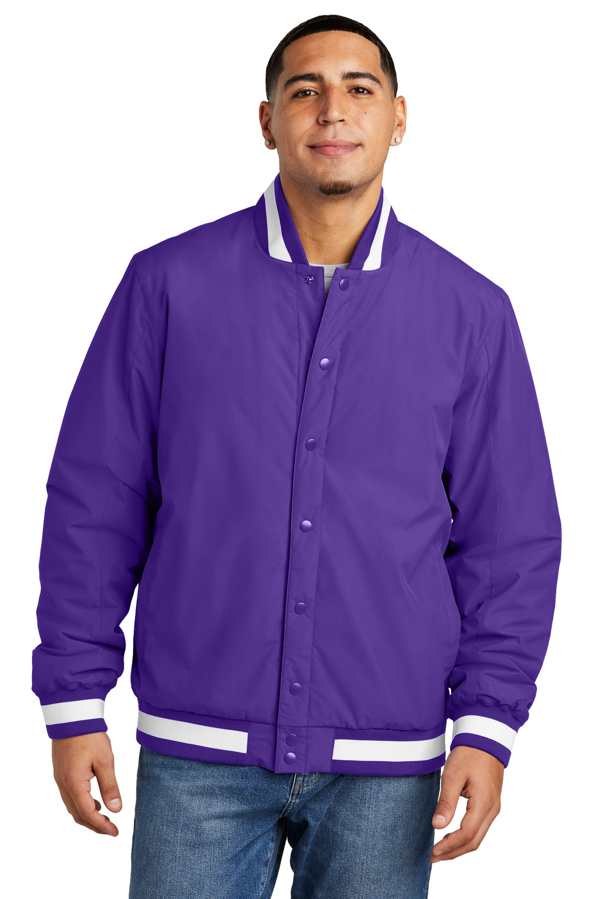 Sport-Tek Insulated Varsity Jacket JST58 23
