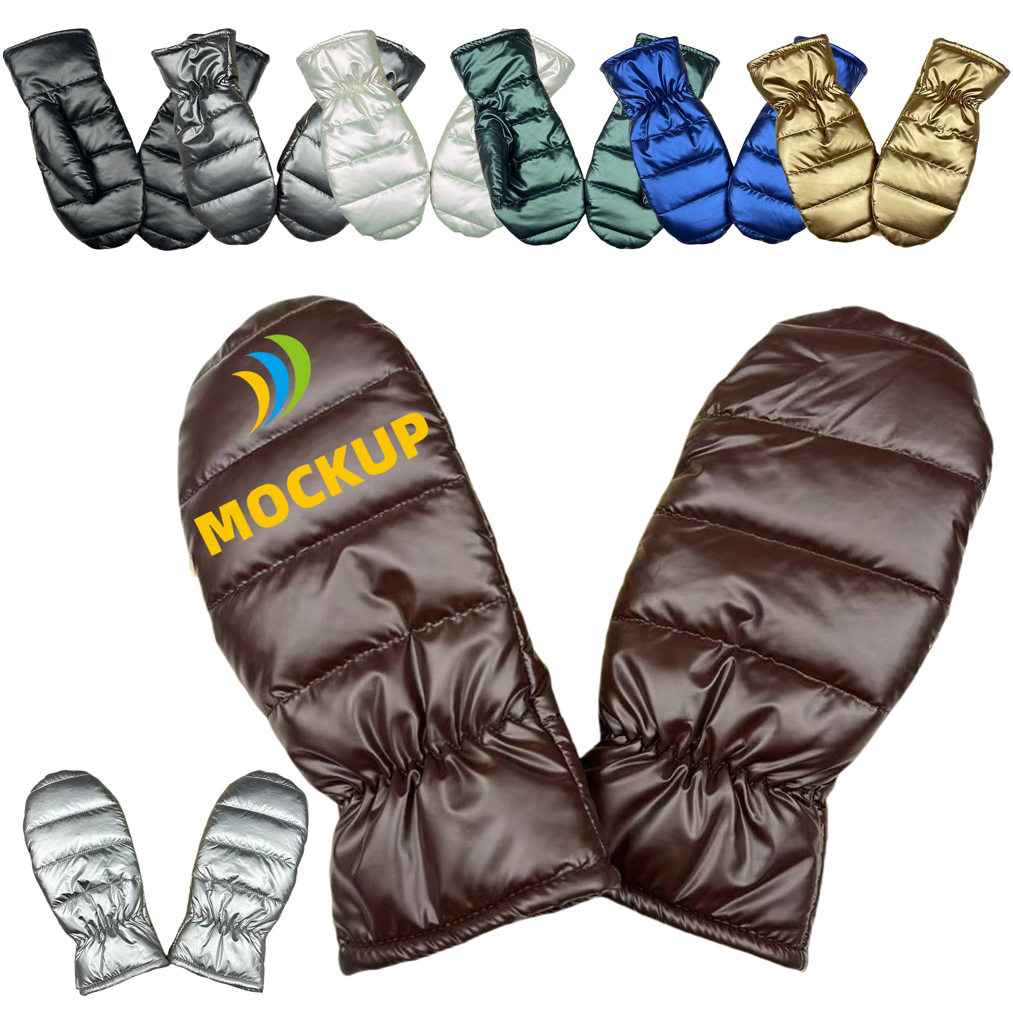 Warm Snowboard Sport Mitten Gloves 5