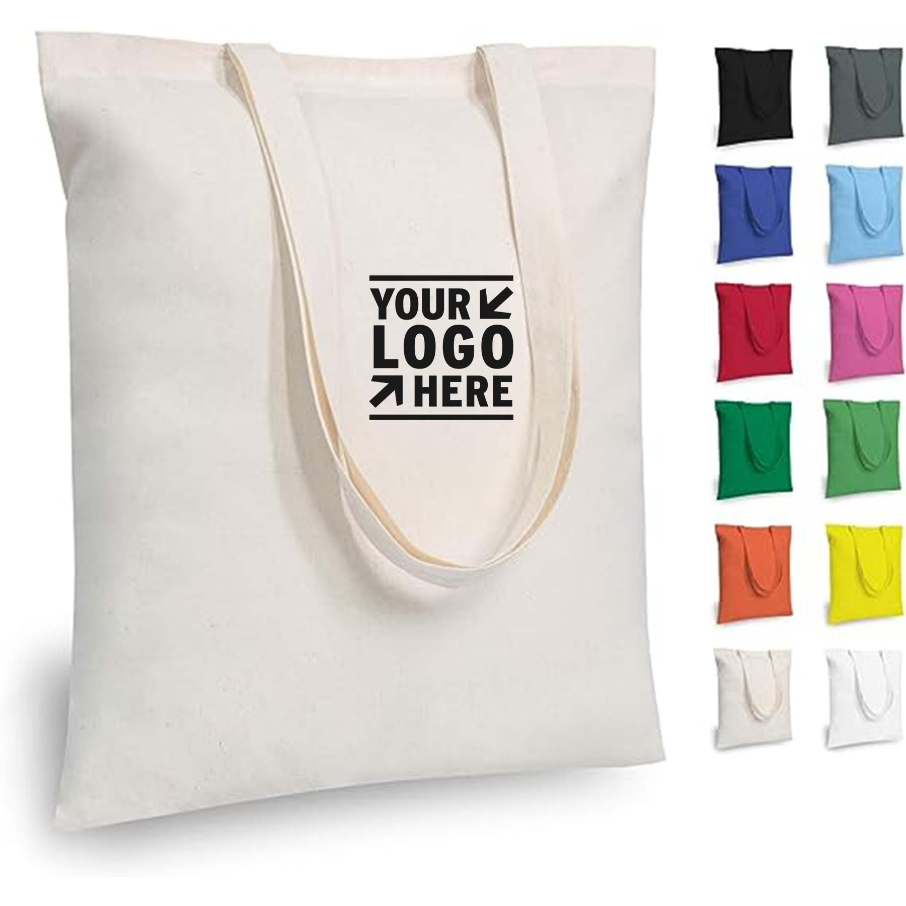 Lightweight Medium Reusable Economical Cotton Shopping Tote Bag 3