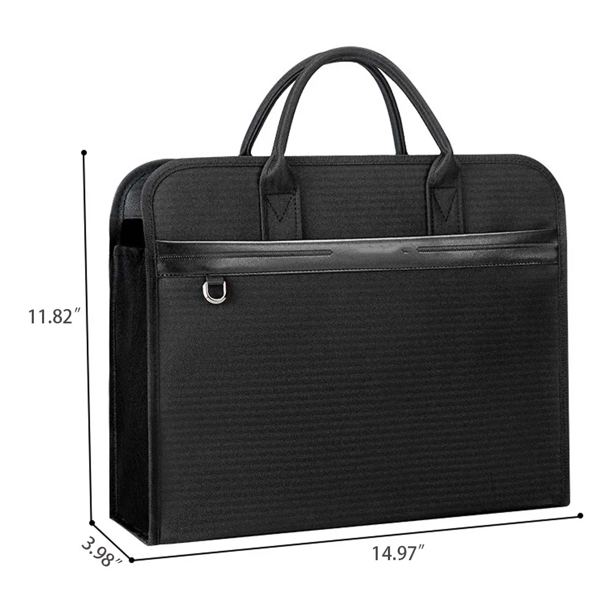 Large Capacity Briefcase Oxford Cloth Waterproof File Bag 3