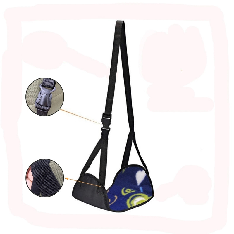 Travel Foot Rest Hammock for Flight Bus Train Office 5