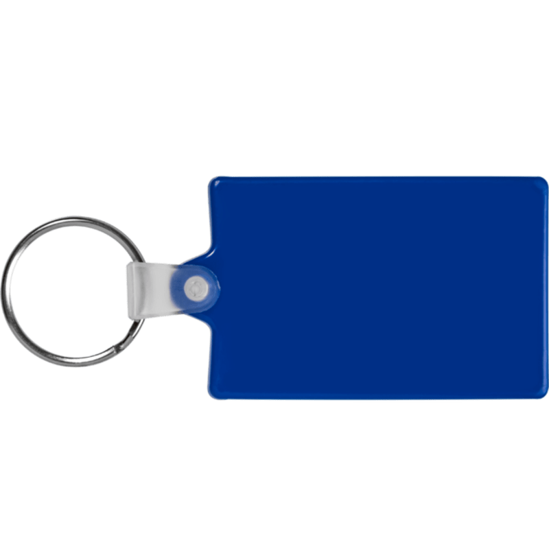 Rectangle Soft Plastic Keychains 5