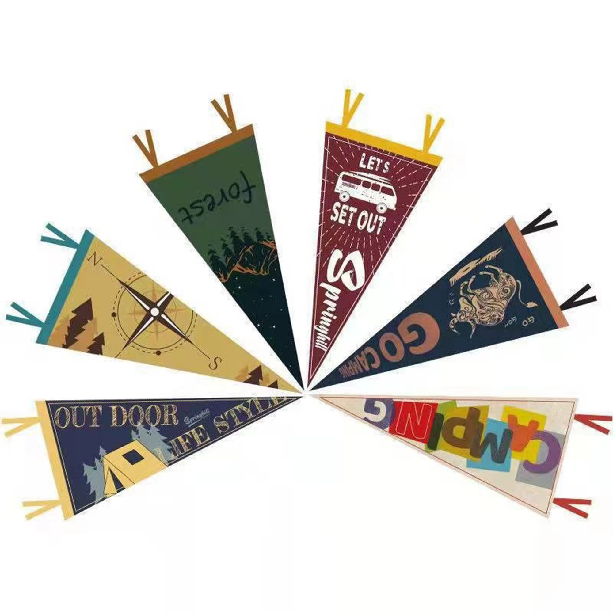 Wall Hanging Felt Banner 3