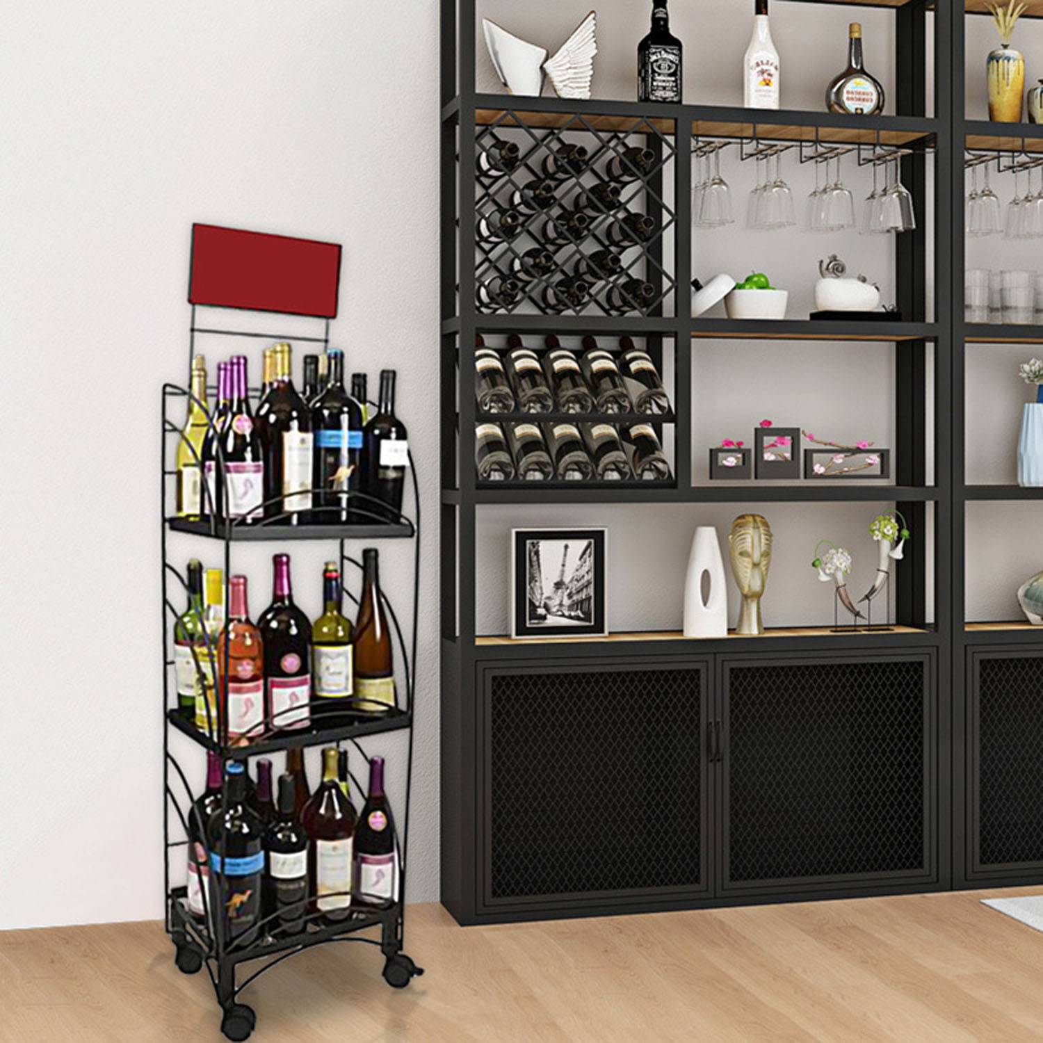 Five-Tier Metal Snack Display Rack 4