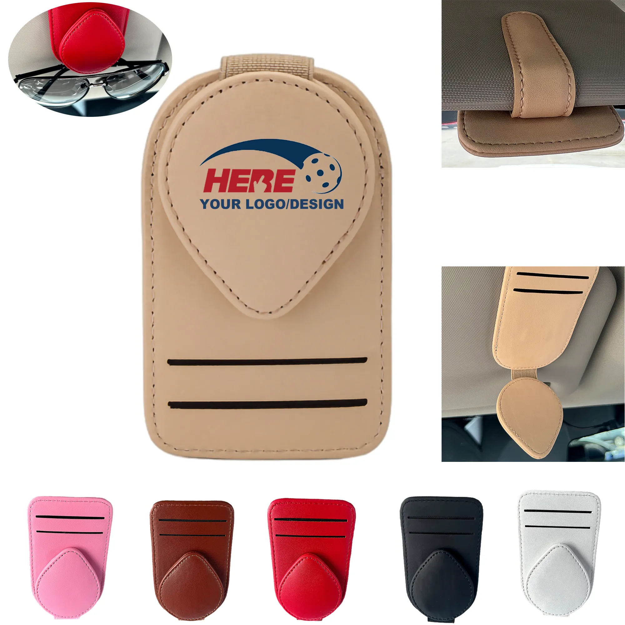 Premium Sunglass Holder For Car Visor 2