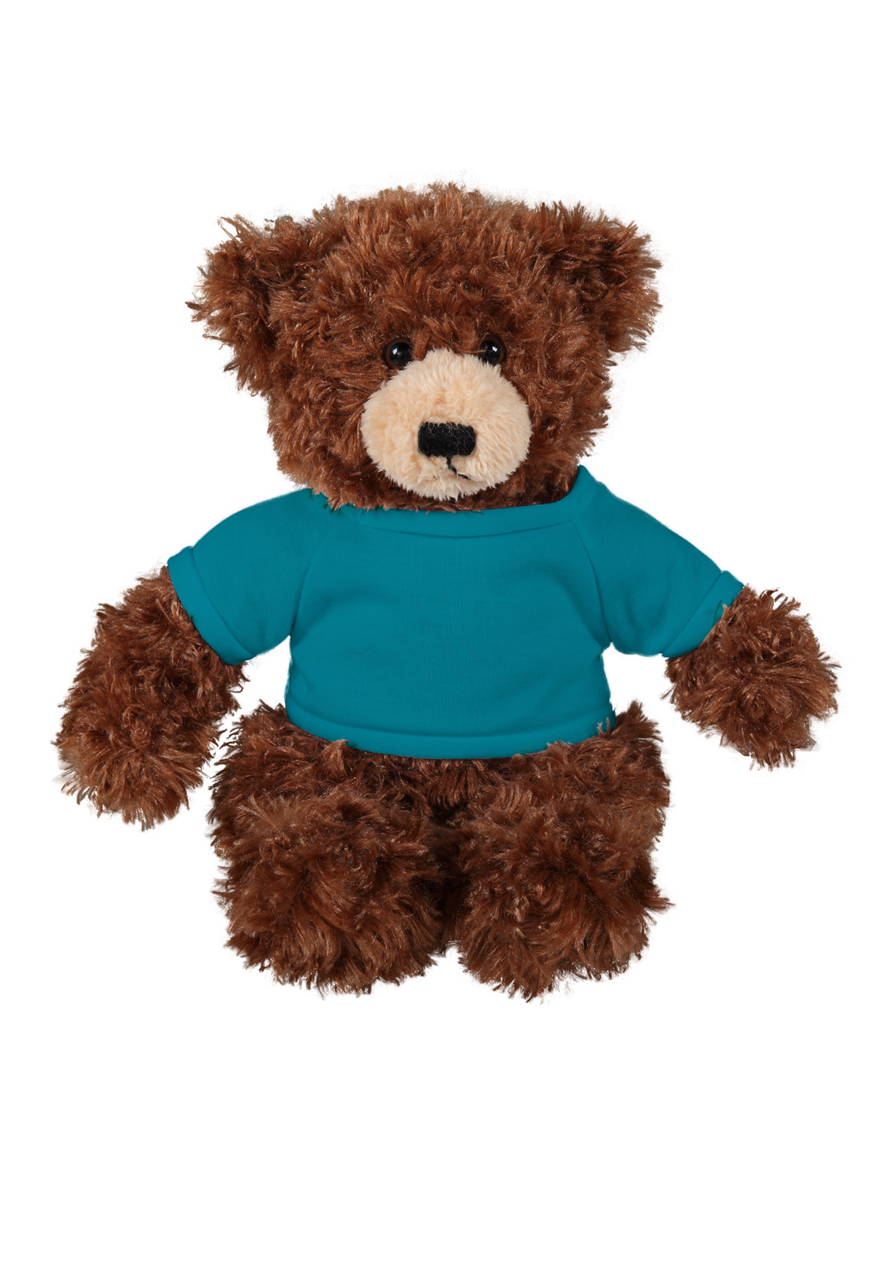 soft plush Chocolate Brandon Bear with t-shirt 26