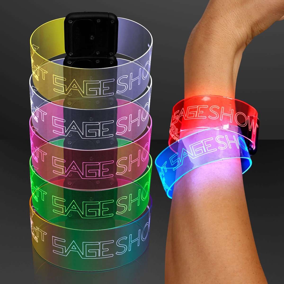 Laser Engraved - Cosmic LED Neon Bracelets 4