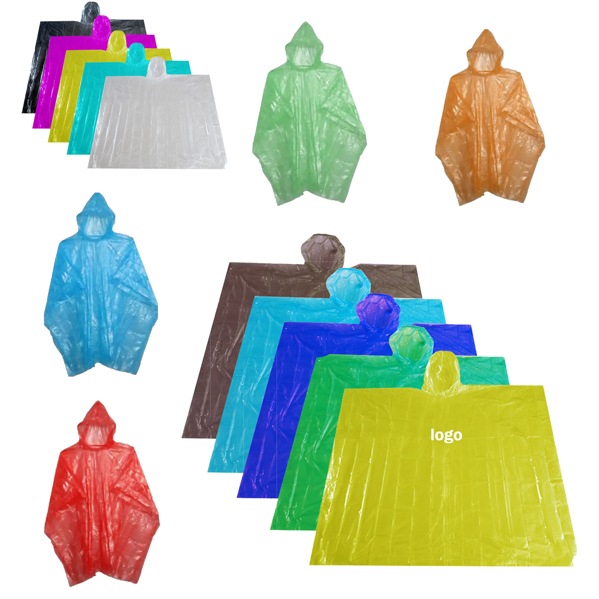 on the go Transparent Rainwear 1