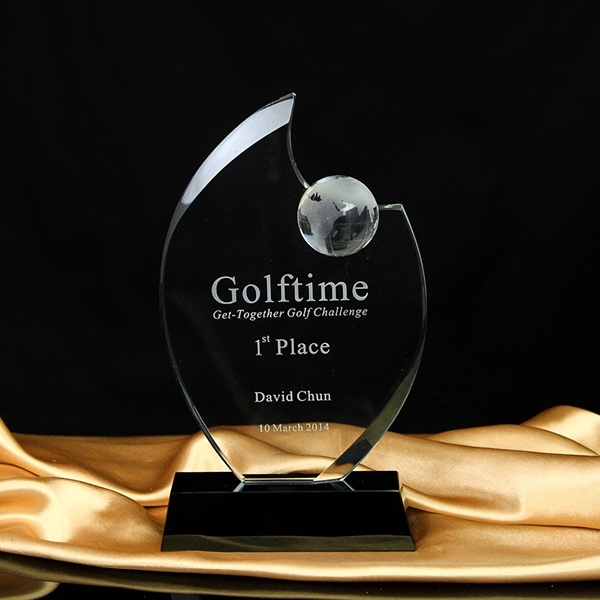 Century Golf Crystal Awards trophy 4