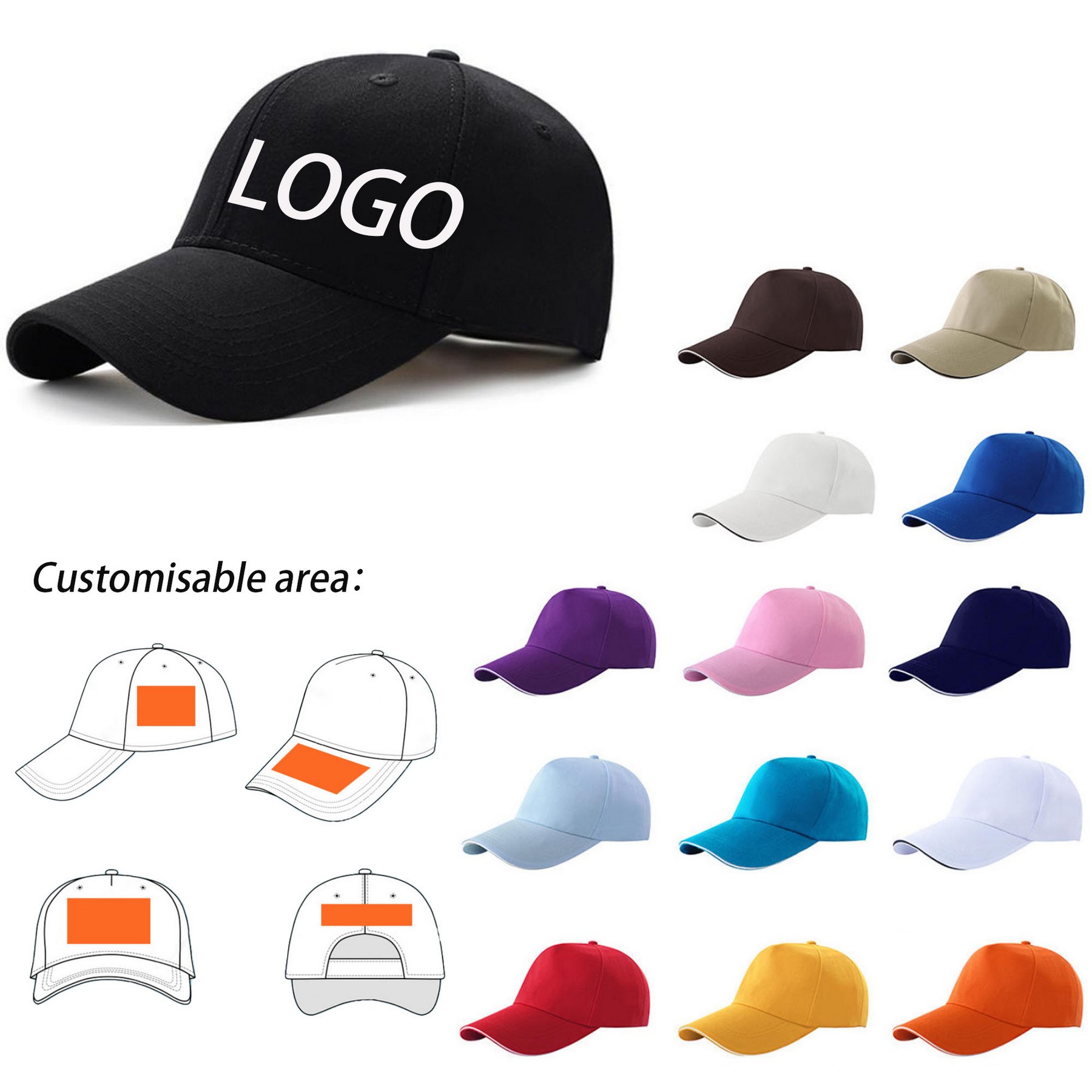 Adjustable Baseball Cap