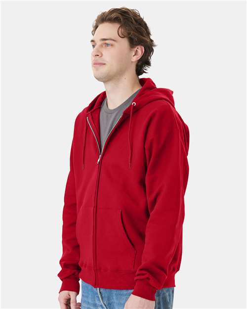 Unisex Ultimate Cotton® Full-Zip Hooded Sweatshirt - F280 64