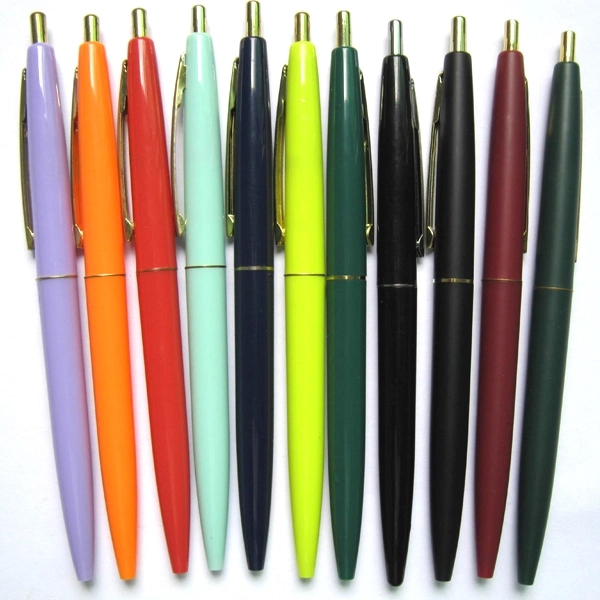 Promotional Gold Click Action Pens 2