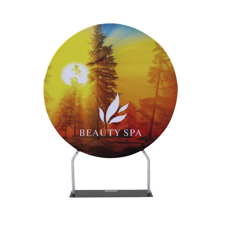 60" EuroFit™ Round Banner Display Kit 6