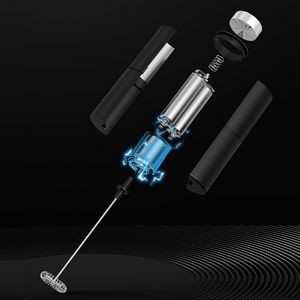 13 Inch Stainless Steel Press Spin Whisk 3