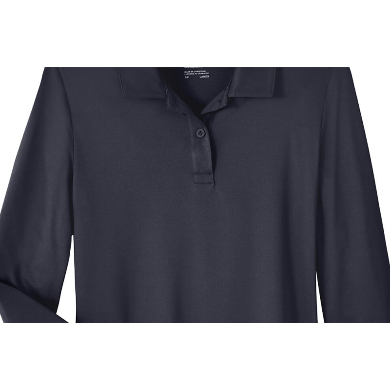 Team 365 Ladies' Zone Performance Long Sleeve Polo 4