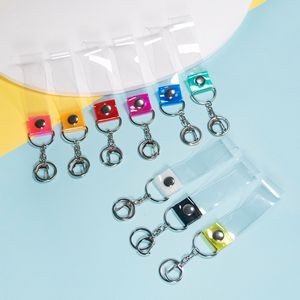 PVC Keychain Ring With Band 19