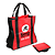 Wave Rider Non-Woven Folding Tote 25