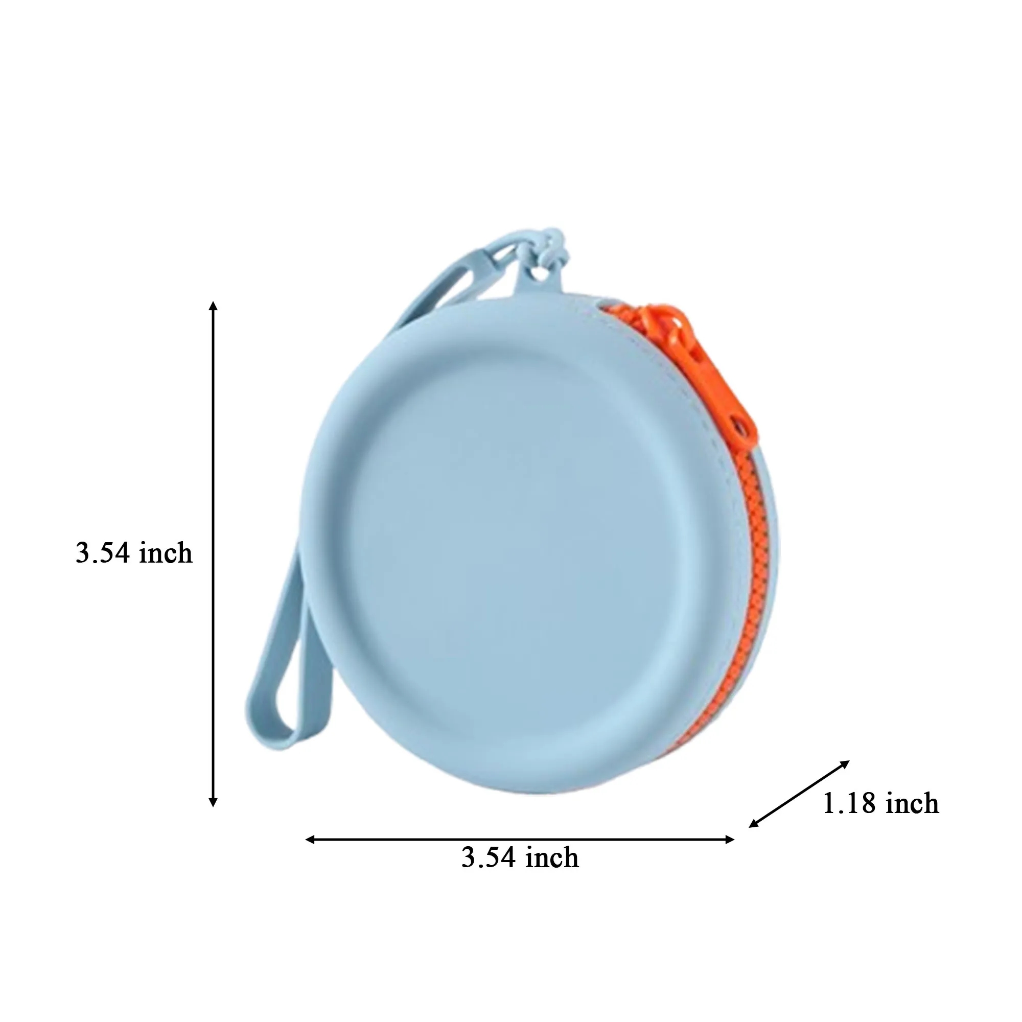 Creative Silicone Storage Pouch Keychain 3