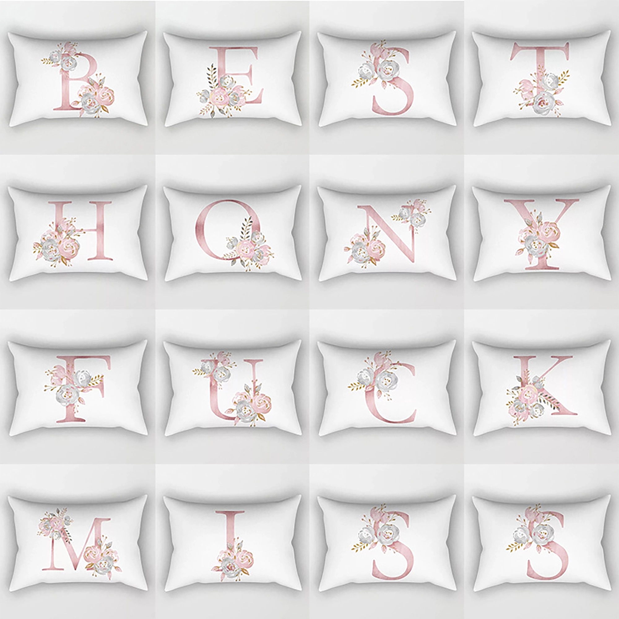 Custom 11.8" x 19.7" Full Color Cushion Cover With Zipper 6