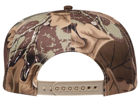 OTTO CAP® Camouflage 5 Panel Mid Profile Baseball Cap 1