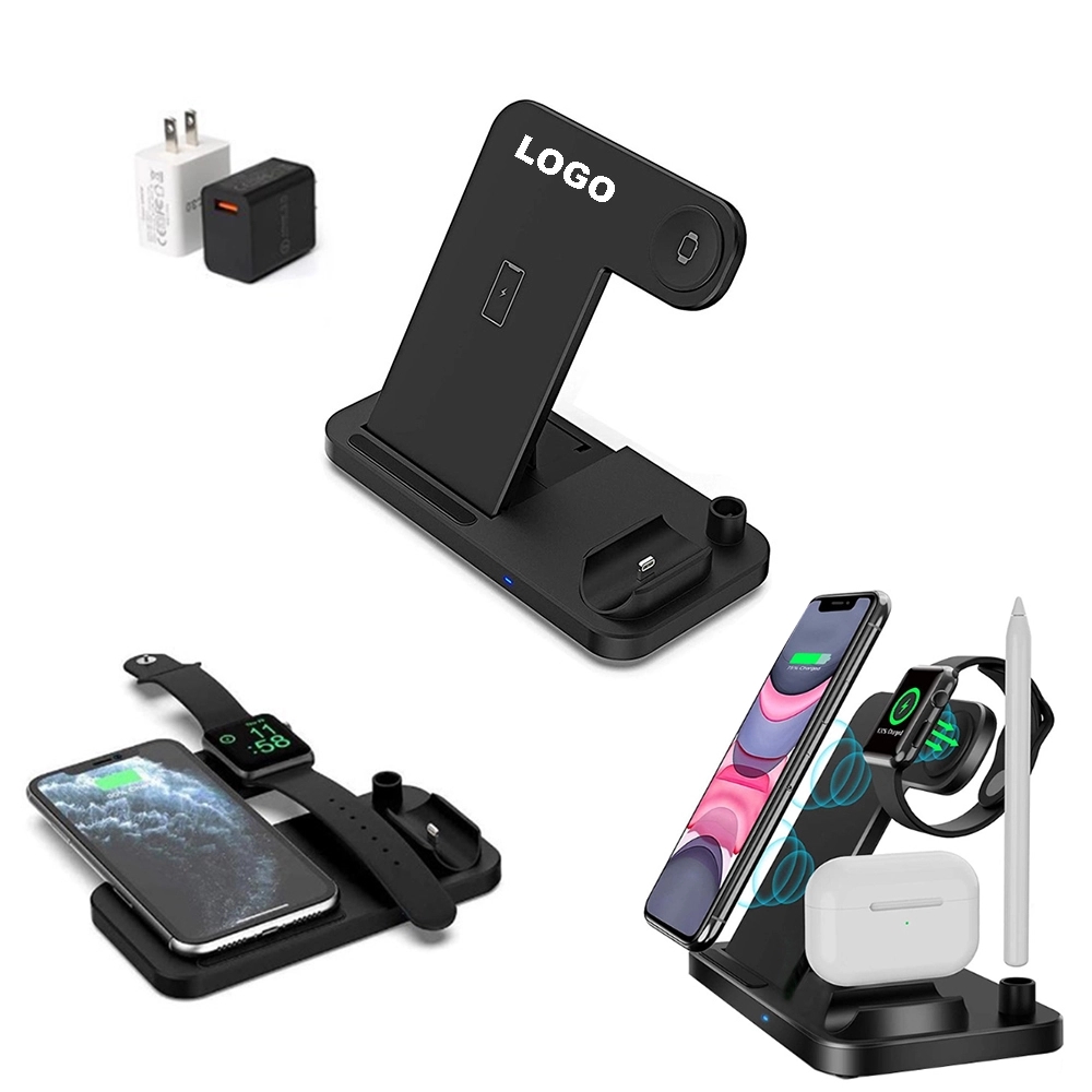 15W 4 In 1 Wireless Charging Stataion 3