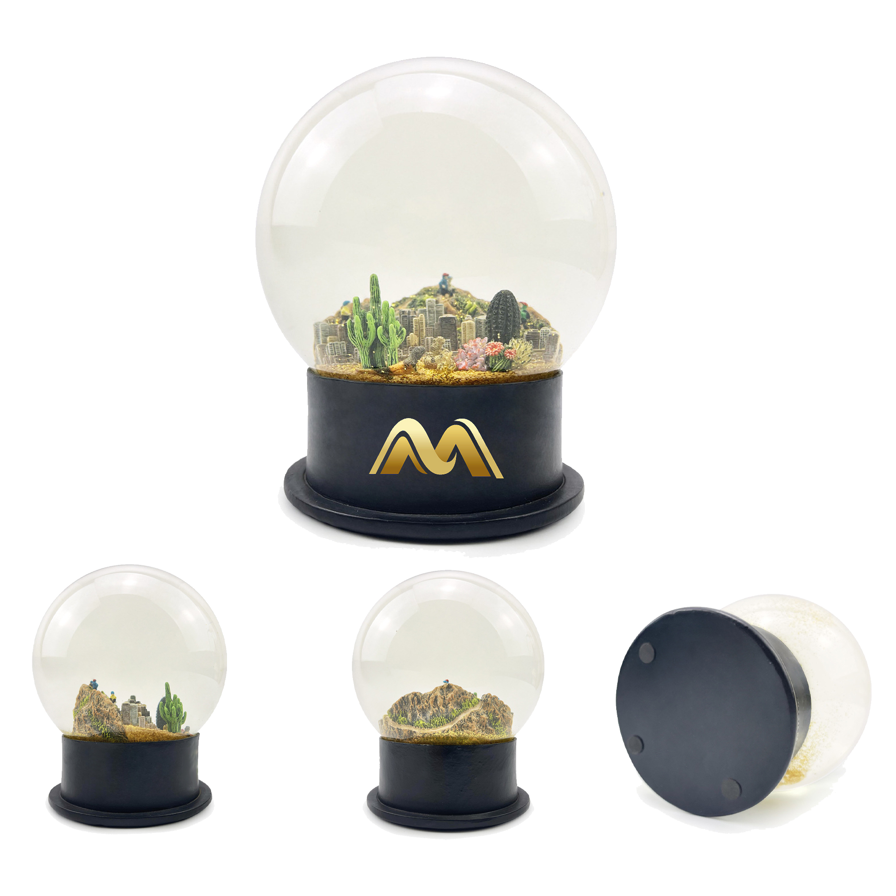American Impression Crystal Ball Ornament 1